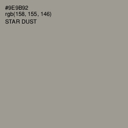 #9E9B92 - Star Dust Color Image